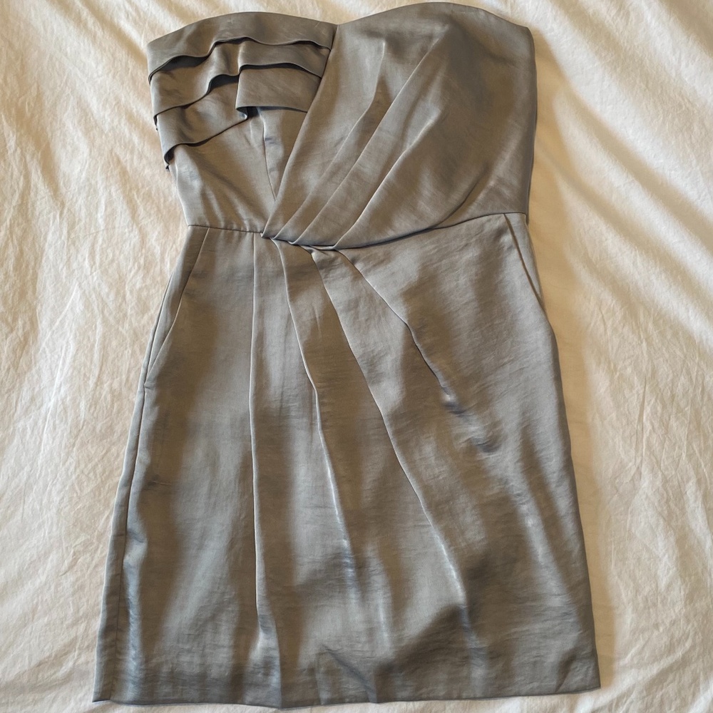 BCBGeneration Silver/Grey Dress